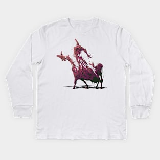 creep thing Kids Long Sleeve T-Shirt